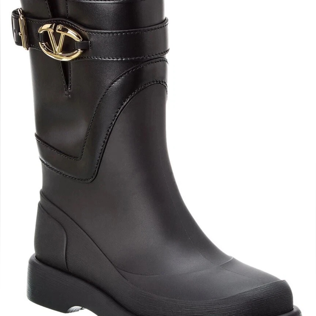 Valentino Garavani Vlogo Bold Waterproof Rain Boot